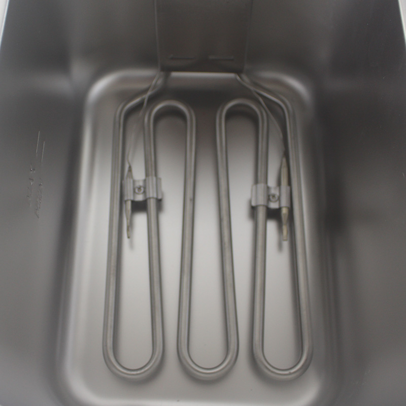 مقلاة عميقة كهربائية تجارية من الفولاذ المقاوم للصدأ