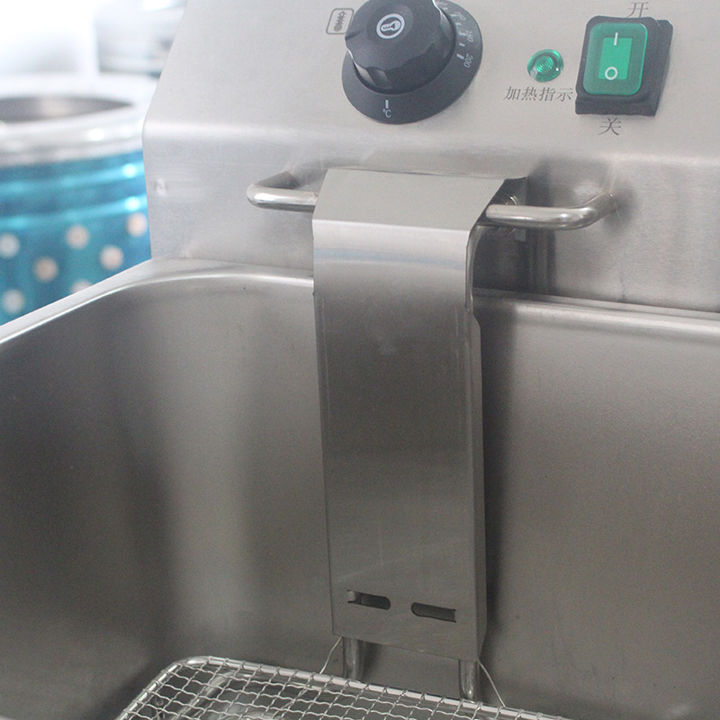 مقلاة عميقة كهربائية تجارية من الفولاذ المقاوم للصدأ