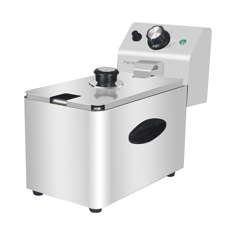 مقلاة عميقة كهربائية تجارية من الفولاذ المقاوم للصدأ