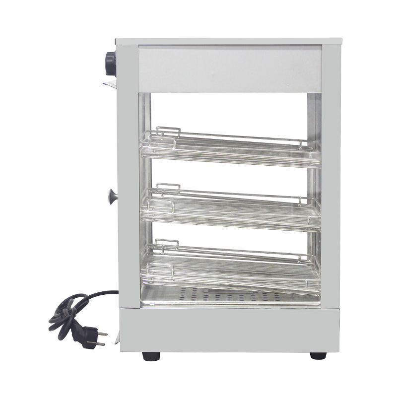 ماكينة تسخين عرض الطعام الكهربائية للمطبخ التجاري من الفولاذ المقاوم للصدأ