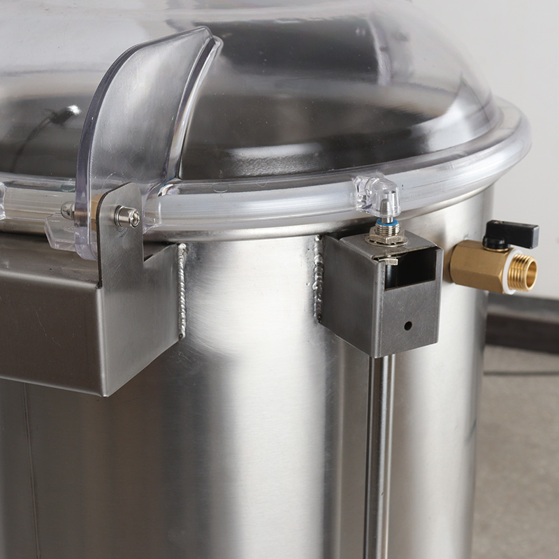 الفولاذ المقاوم للصدأ التجارية الكهربائية مقشرة البطاطس المحار تنظيف آلة المطبخ