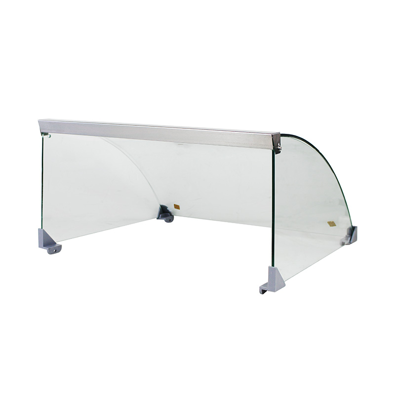 ماكينة شواء هوت دوج كهربائية من الفولاذ المقاوم للصدأ مع غطاء زجاجي