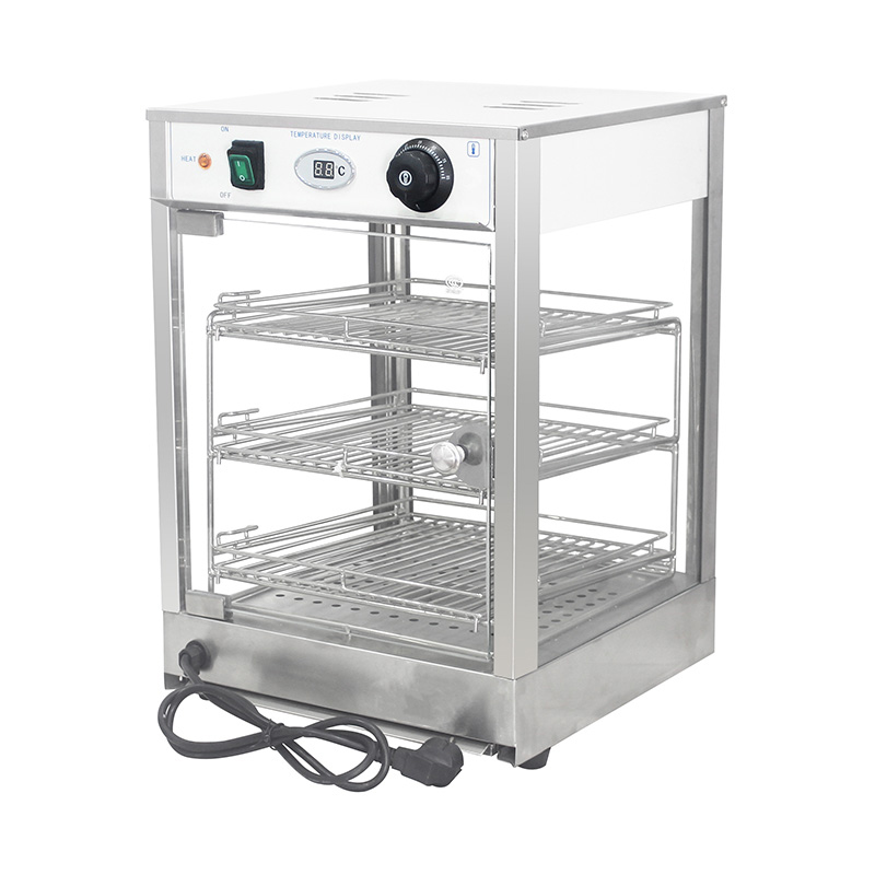 ماكينة تسخين عرض الطعام الكهربائية للمطبخ التجاري من الفولاذ المقاوم للصدأ