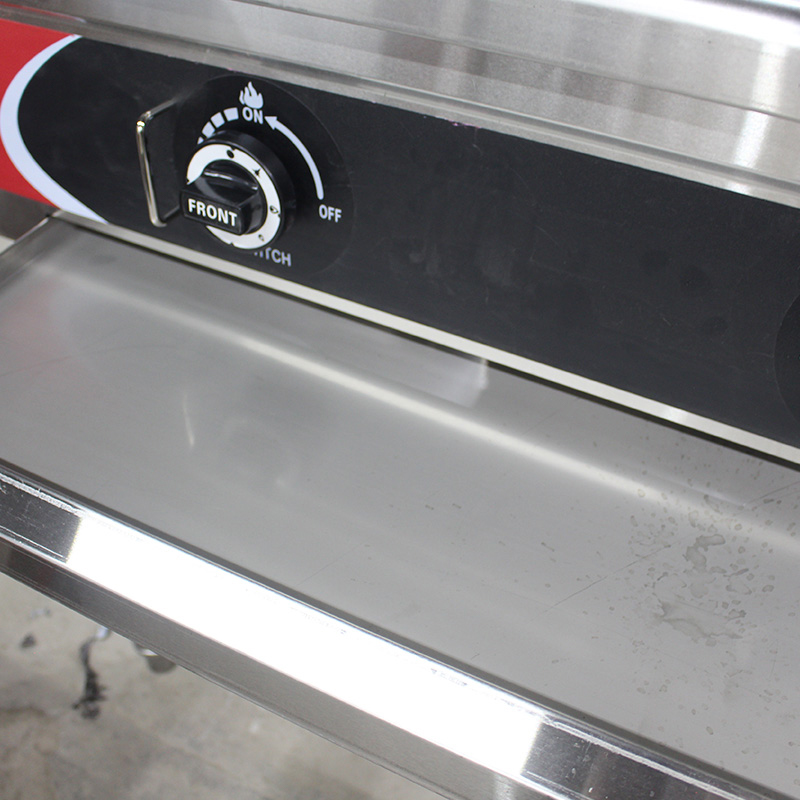 الفولاذ المقاوم للصدأ المطبخ التجاري آلة موقد الغاز الطبيعي / غاز البترول المسال