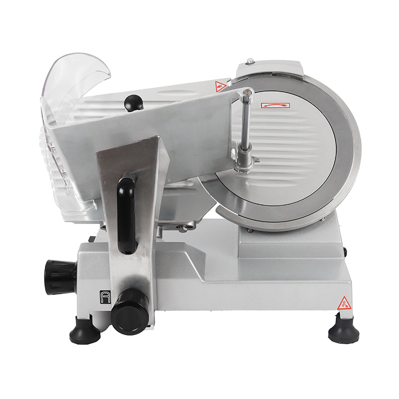 آلة تقطيع اللحوم للمطاعم التجارية من سبائك الألومنيوم المصبوبة والجسم مطلية بالفولاذ المقاوم للصدأ