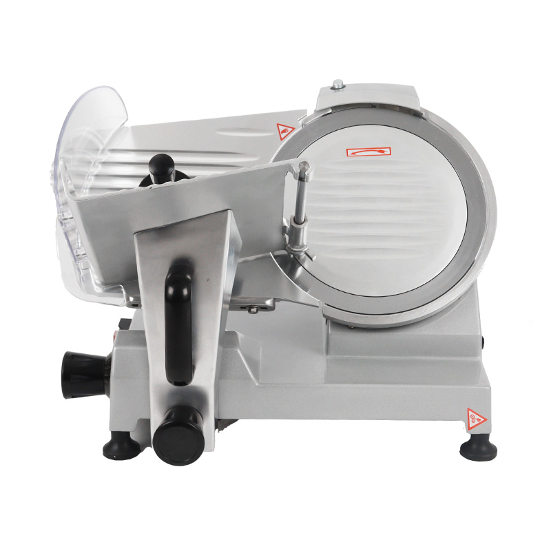 آلة تقطيع اللحوم للمطاعم التجارية من سبائك الألومنيوم المصبوبة والجسم مطلية بالفولاذ المقاوم للصدأ