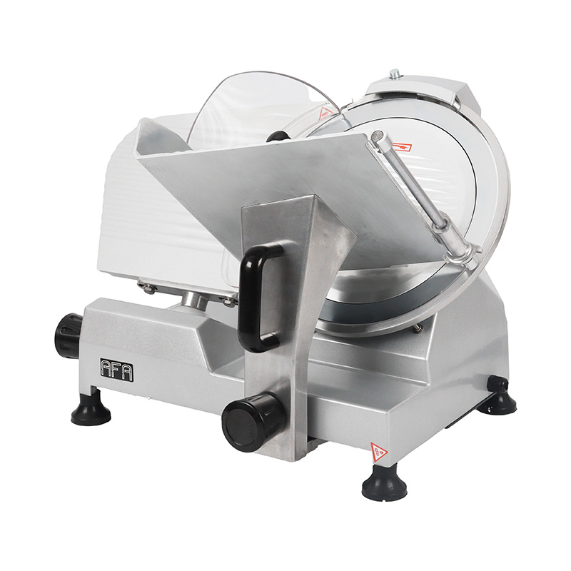 آلة تقطيع اللحوم للمطاعم التجارية من سبائك الألومنيوم المصبوبة والجسم مطلية بالفولاذ المقاوم للصدأ