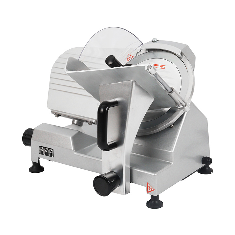 آلة تقطيع اللحوم للمطاعم التجارية من سبائك الألومنيوم المصبوبة والجسم مطلية بالفولاذ المقاوم للصدأ