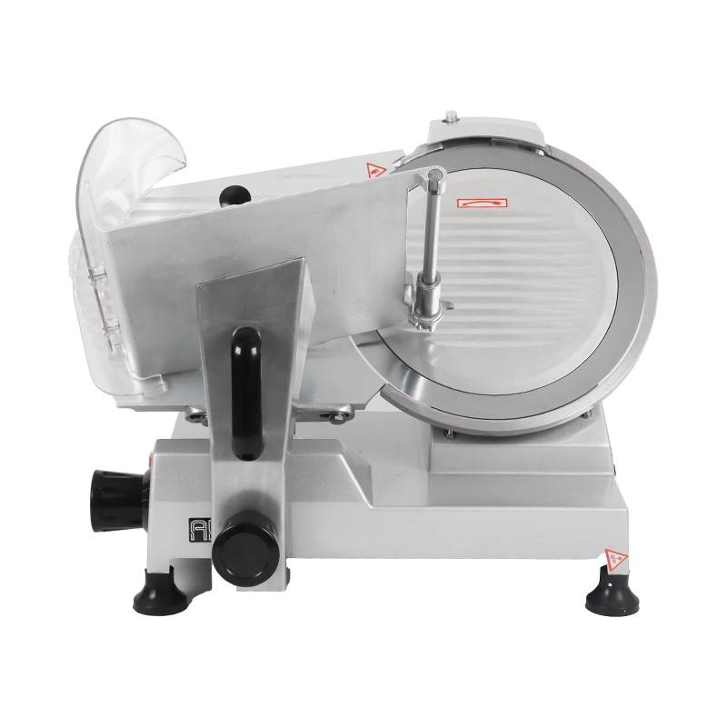 آلة تقطيع اللحوم للمطاعم التجارية من سبائك الألومنيوم المصبوبة والجسم مطلية بالفولاذ المقاوم للصدأ