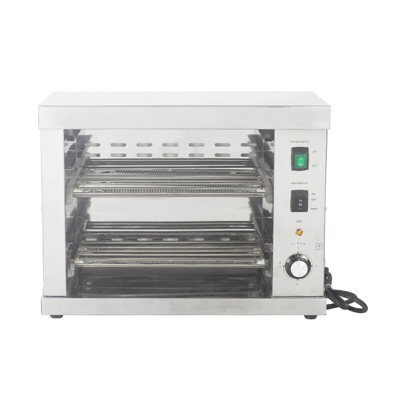 ماكينة السمندل الكهربائية للمطبخ التجاري من الفولاذ المقاوم للصدأ