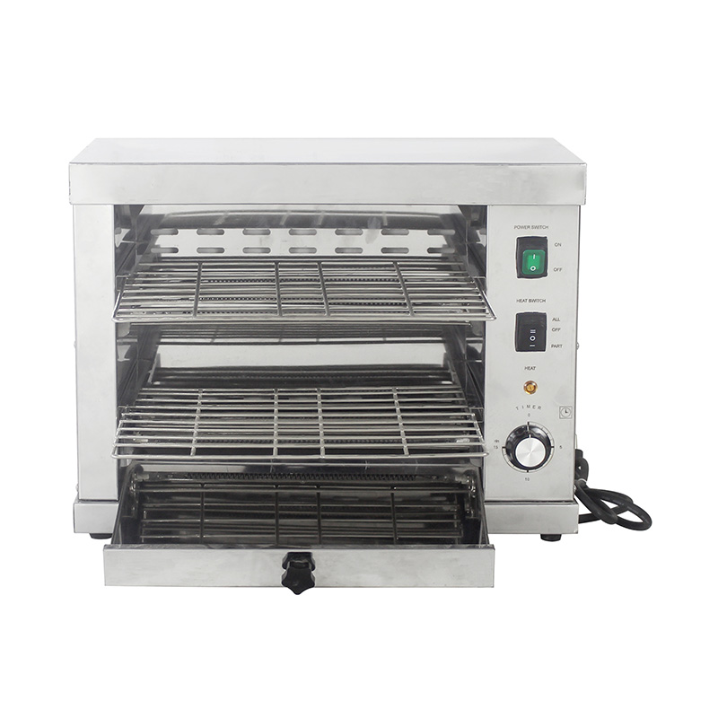 ماكينة السمندل الكهربائية للمطبخ التجاري من الفولاذ المقاوم للصدأ