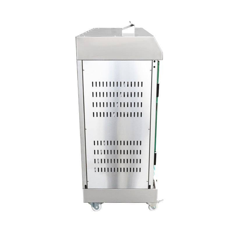 الفولاذ المقاوم للصدأ المطبخ التجاري آلة شواء الدجاج بالغاز الطبيعي / غاز البترول المسال