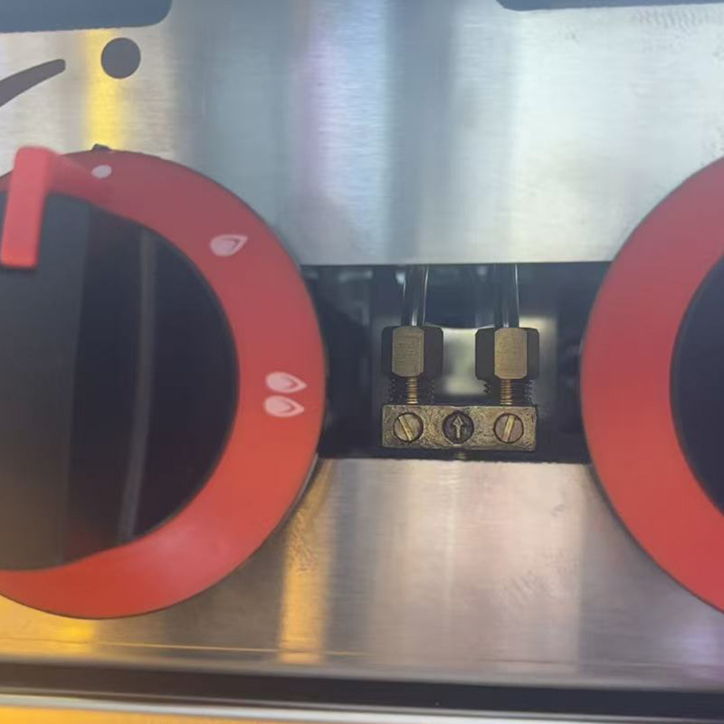 موقد طهي للغاز الطبيعي/غاز البترول المسال من الفولاذ المقاوم للصدأ مع فرن