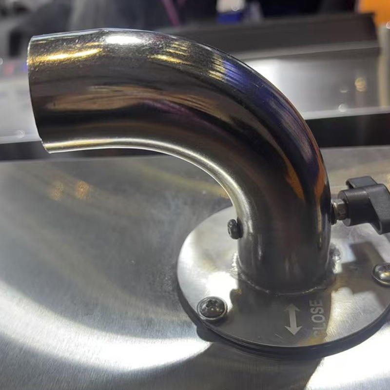 فرن تدخين من الفولاذ المقاوم للصدأ لتجهيز الأطعمة دفعة واحدة