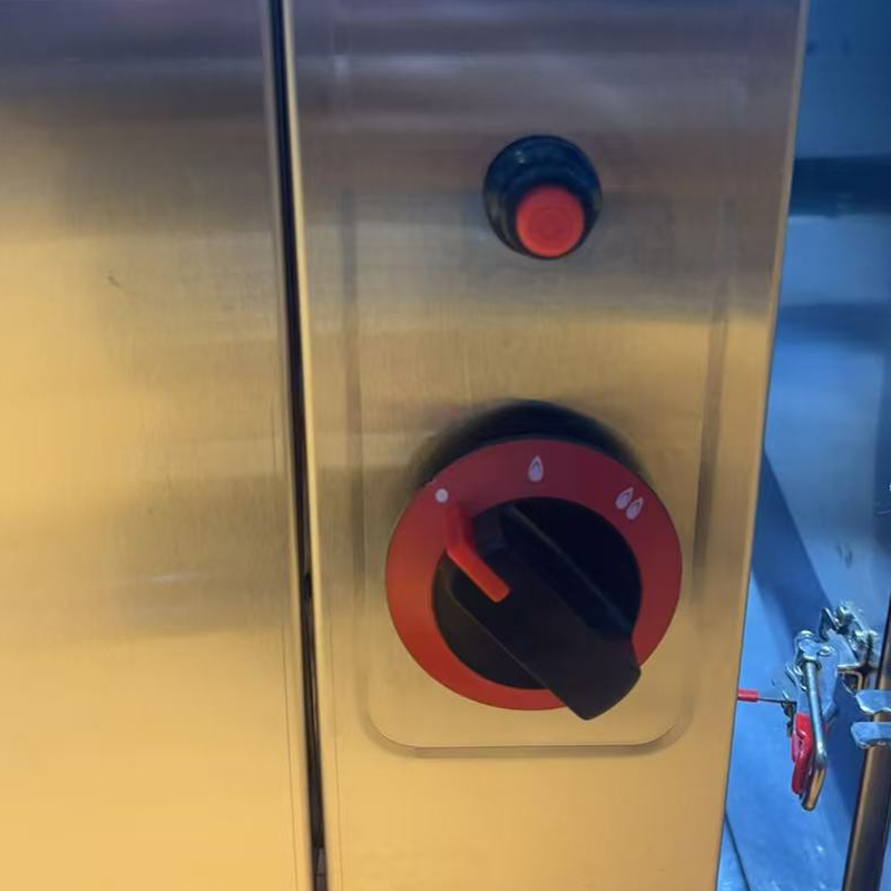 موقد طهي للغاز الطبيعي/غاز البترول المسال من الفولاذ المقاوم للصدأ مع فرن